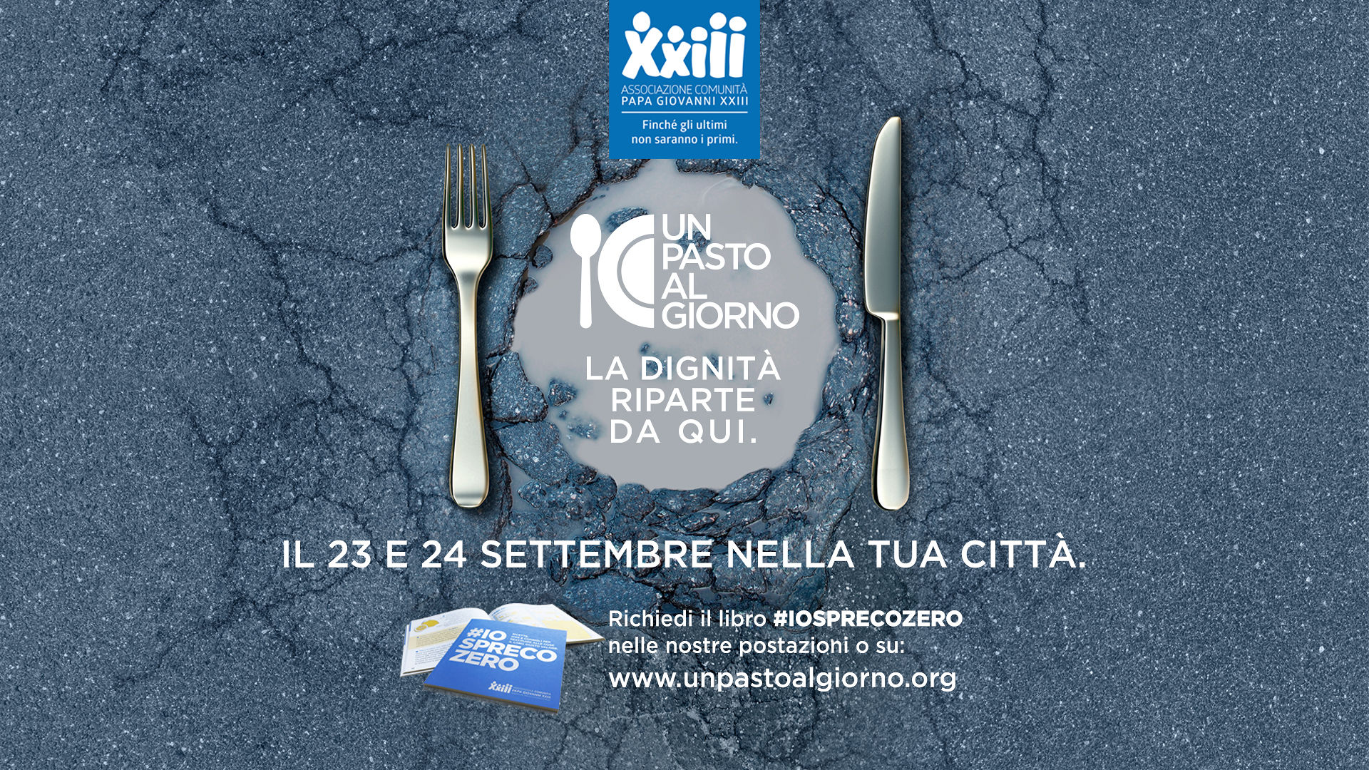 Un pasto al giorno: volontari in tutta la Sardegna il 23 e 24 settembre