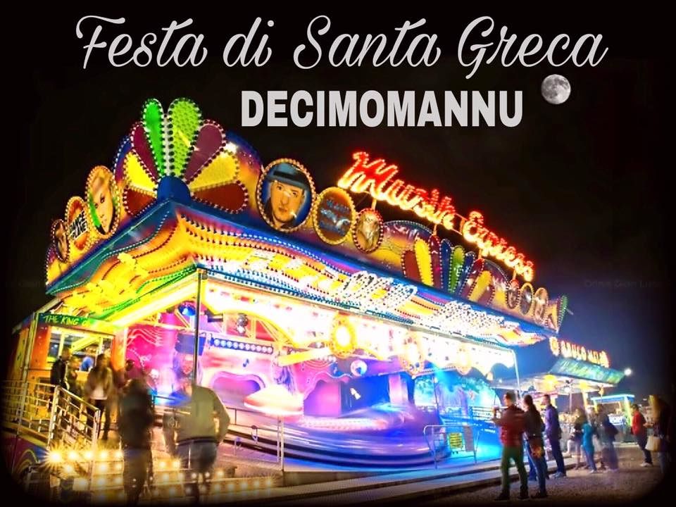 Santa Greca, via alla grande festa a Decimomannu: tutto il programma