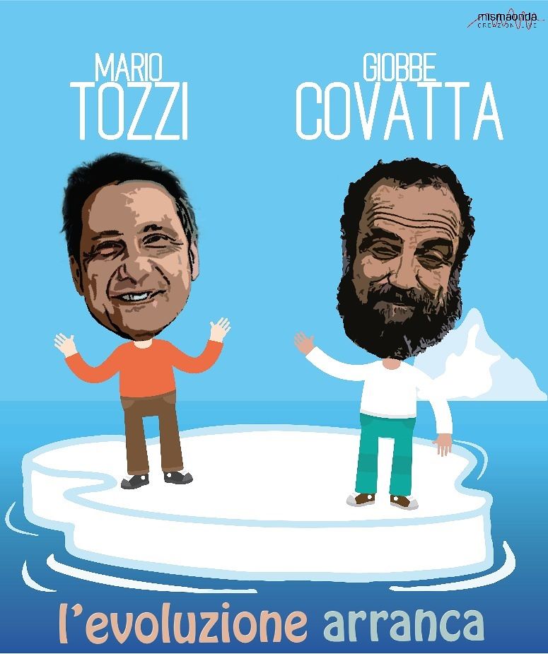 Teatro Massimo: “L’evoluzione arranca” con Giobbe Covatta e Mario Tozzi