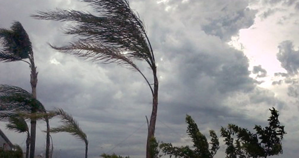 Allerta Meteo: forte vento in arrivo sull’Isola