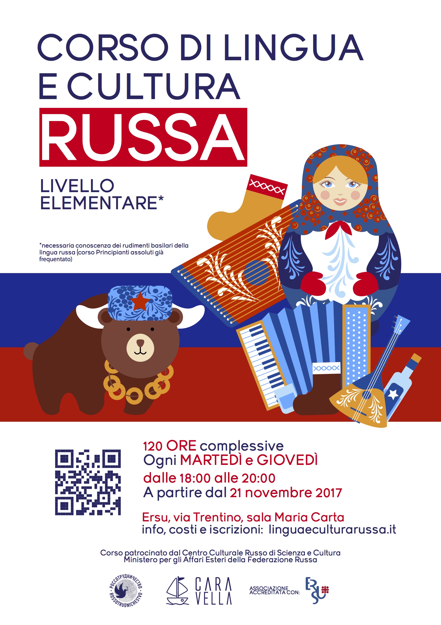 Corso di lingua e cultura russa all’Ersu di Cagliari