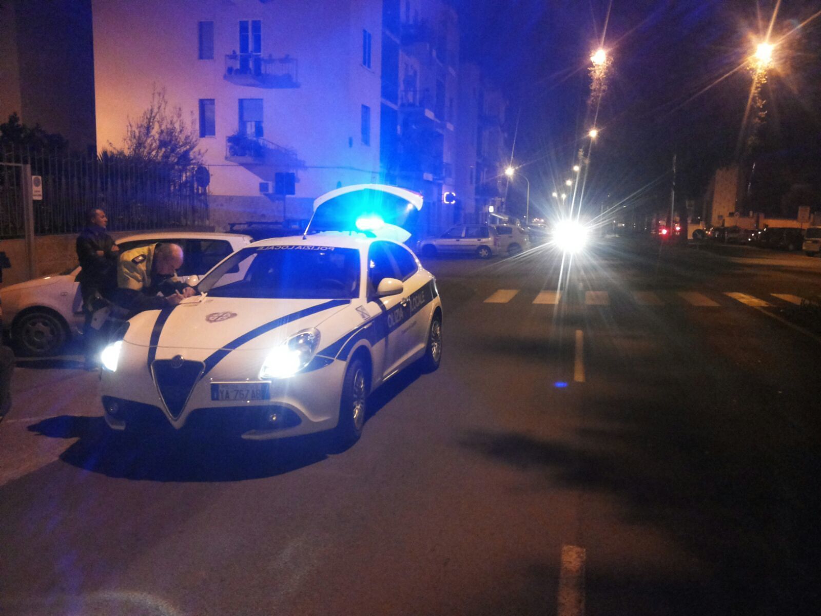 Via Scano, anziana investita sulle strisce pedonali: è ferita