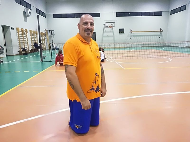 Moreno, dall’incidente stradale al sitting volley: “Qui siamo tutti uguali e molto uniti”