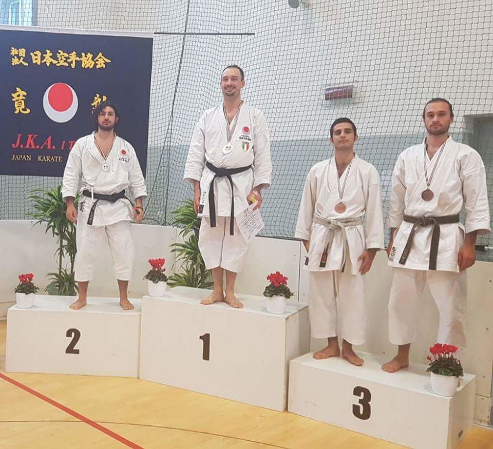 Quartu, Massimo Piludu vince la Medaglia d’Argento al Campionato Italiano JKA 2017