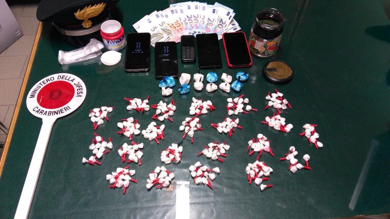 In giro con un etto di coca nell’auto: due arresti a Serramanna
