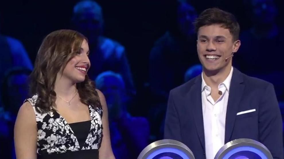Matteo e Valentina di Quartu vincono da Gerry Scotti ma “scivolano” sul nome della santa protettrice