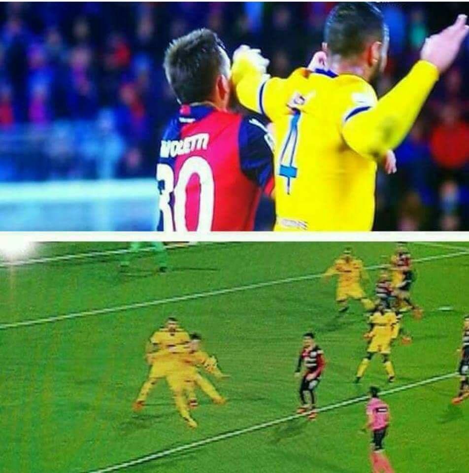 La Juventus con il Cagliari non incanta, ma il bomber Calvarese risulta decisivo