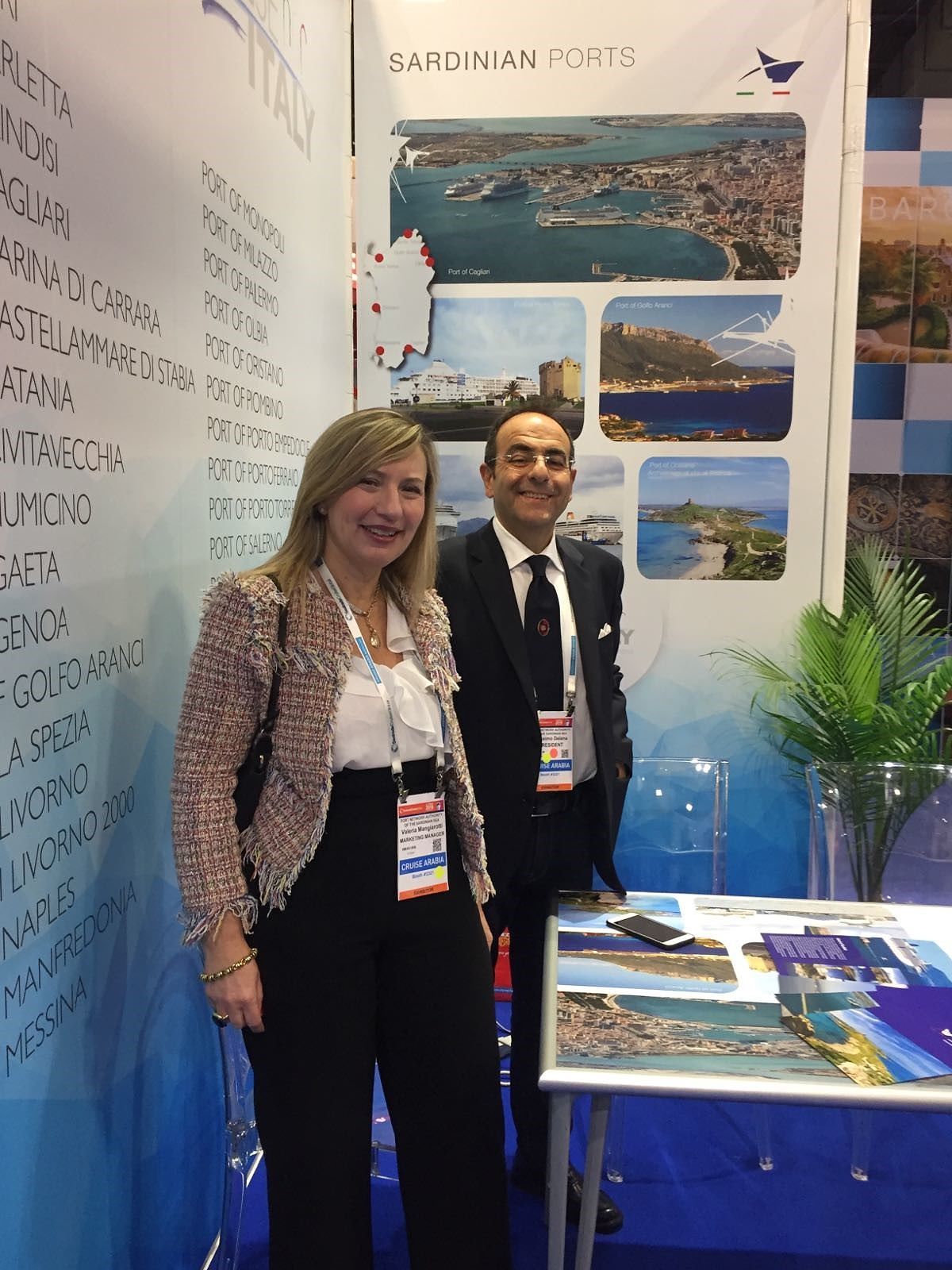 La “Destinazione Sardegna” affascina la fiera mondiale del crocierismo