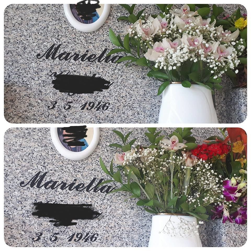 Daniela di Cagliari: “Nel giorno della festa della mamma, distrutti i suoi fiori in cimitero”