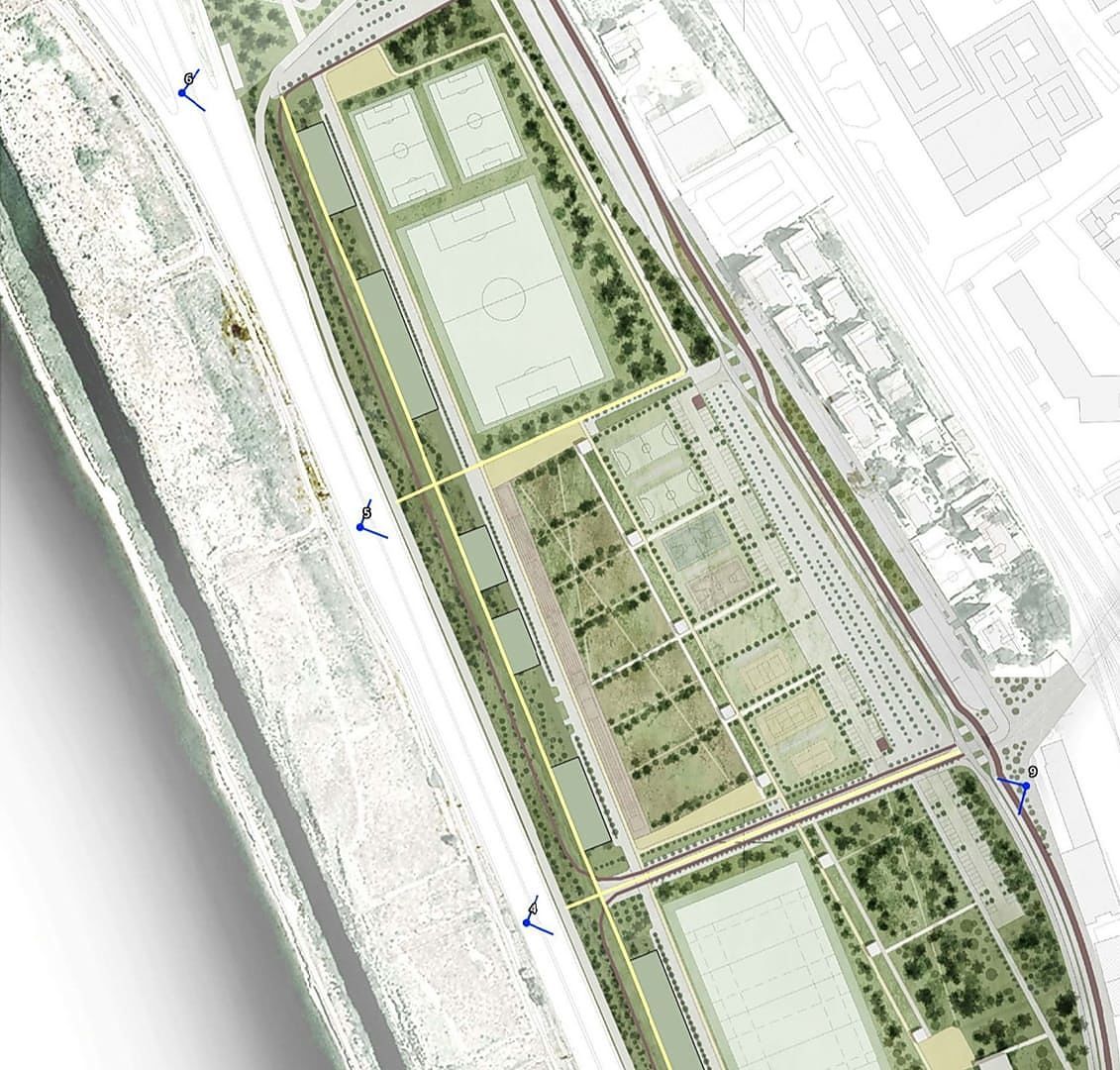 Cagliari, nuovo look per S.Avendrace: “Maxi parco sportivo e giardino archeologico”