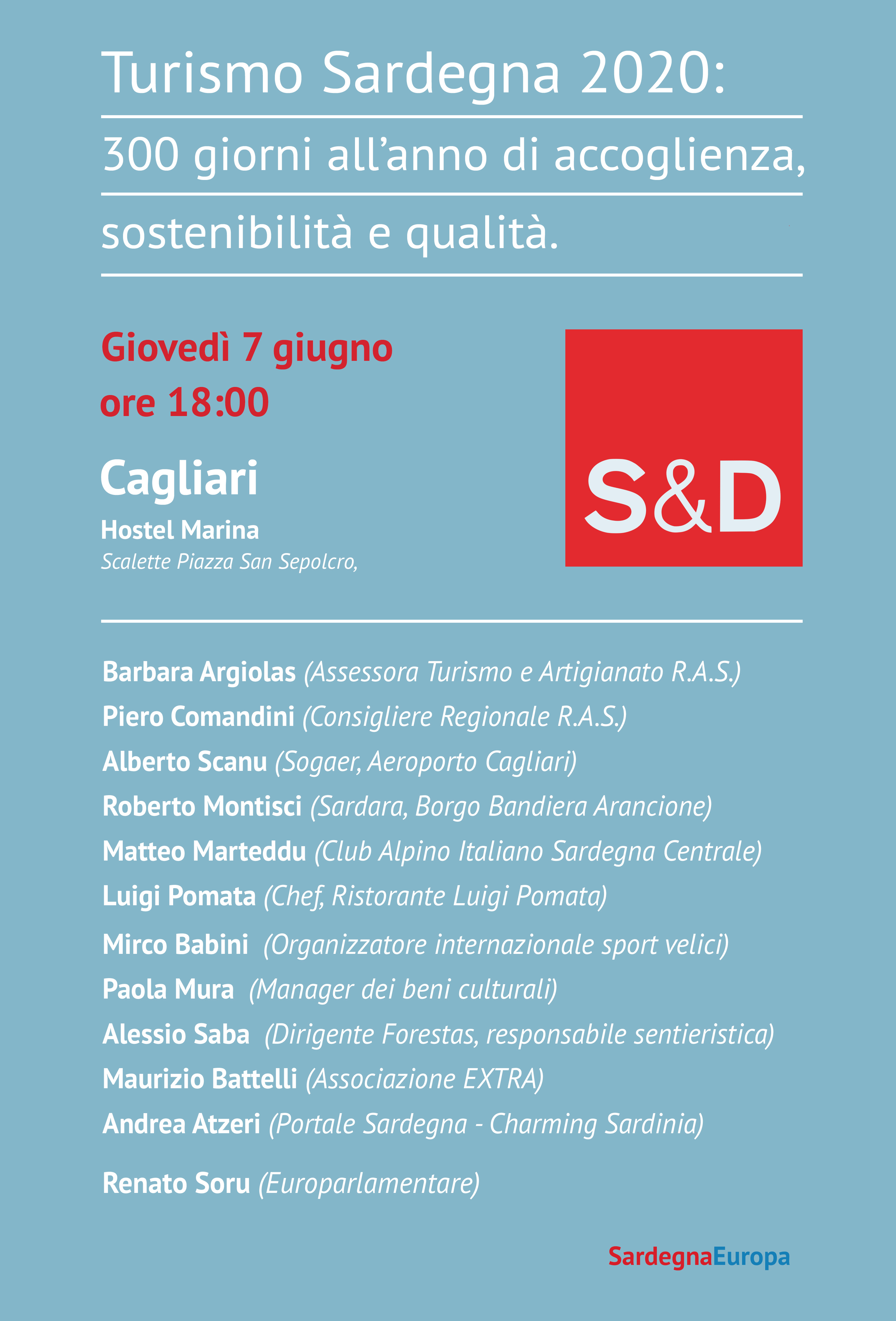 Turismo Sardegna 2020: 300 giorni all’anno di accoglienza, sostenibilità e qualità
