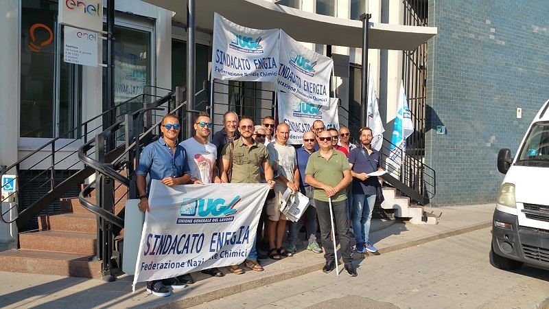 Ugl: “Sit-In in tutta l’Isola contro l’Enel”