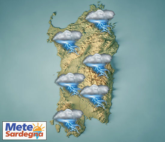 Tempesta di fulmini a Cagliari, Quartu e hinterland e su tutta la Sardegna: previsioni in tempo reale