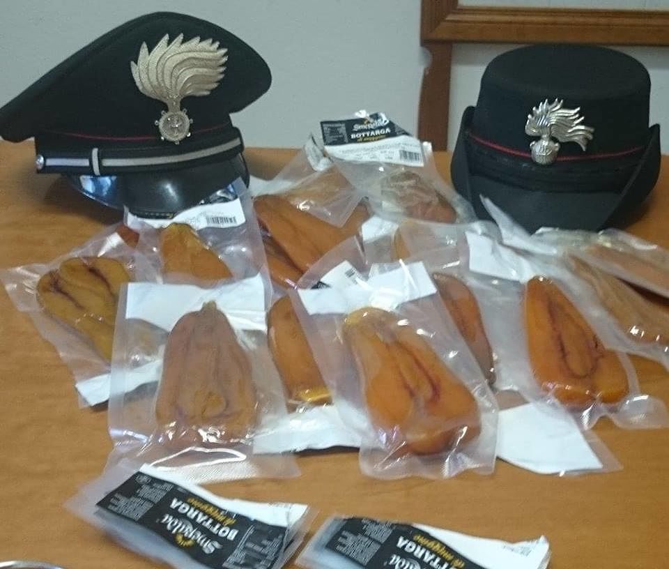Ladro buongustaio a San Sperate, ruba tantissime confezioni di bottarga: arrestato