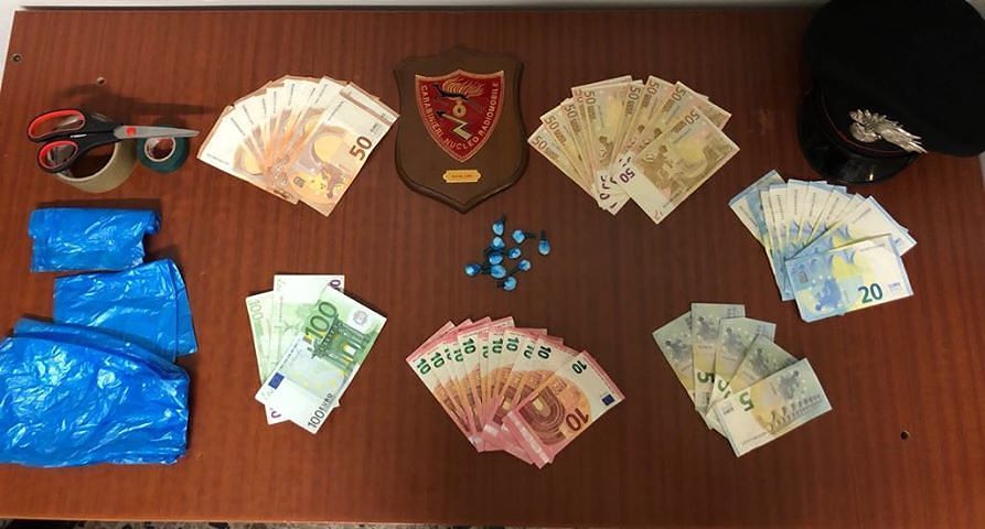 Studente di 20 anni in trappola a Serramanna con la cocaina: preso dai carabinieri
