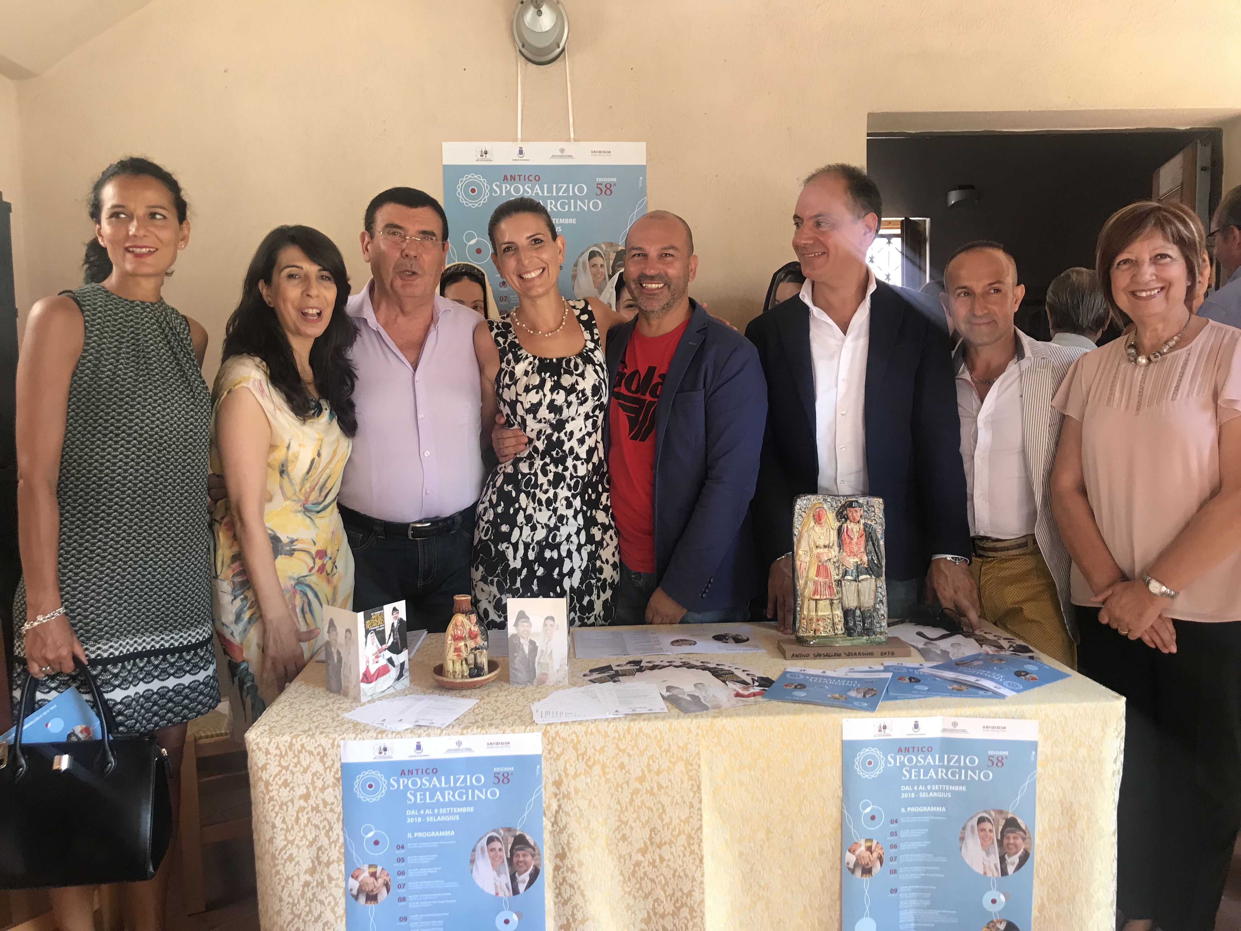 Entrano nel vivo i festeggiamenti del Matrimonio selargino: Alessandro e Irene sposi