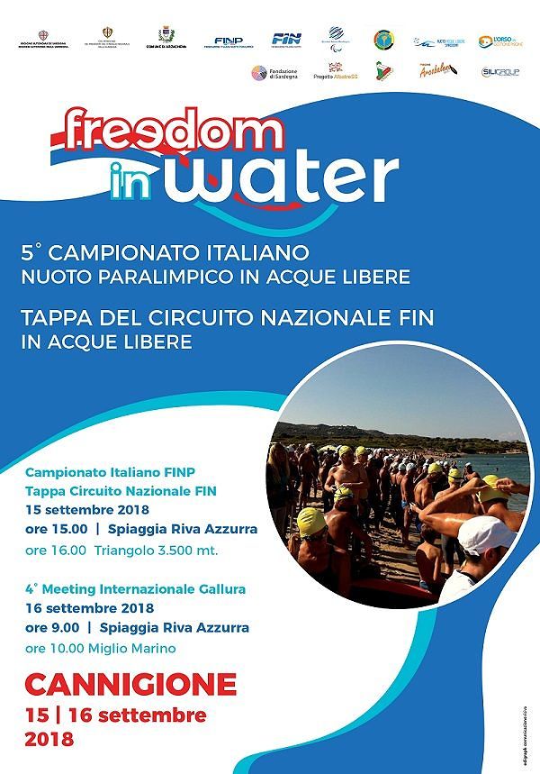 Freedom in Water 2018: sport e inclusione sociale ad Arzachena