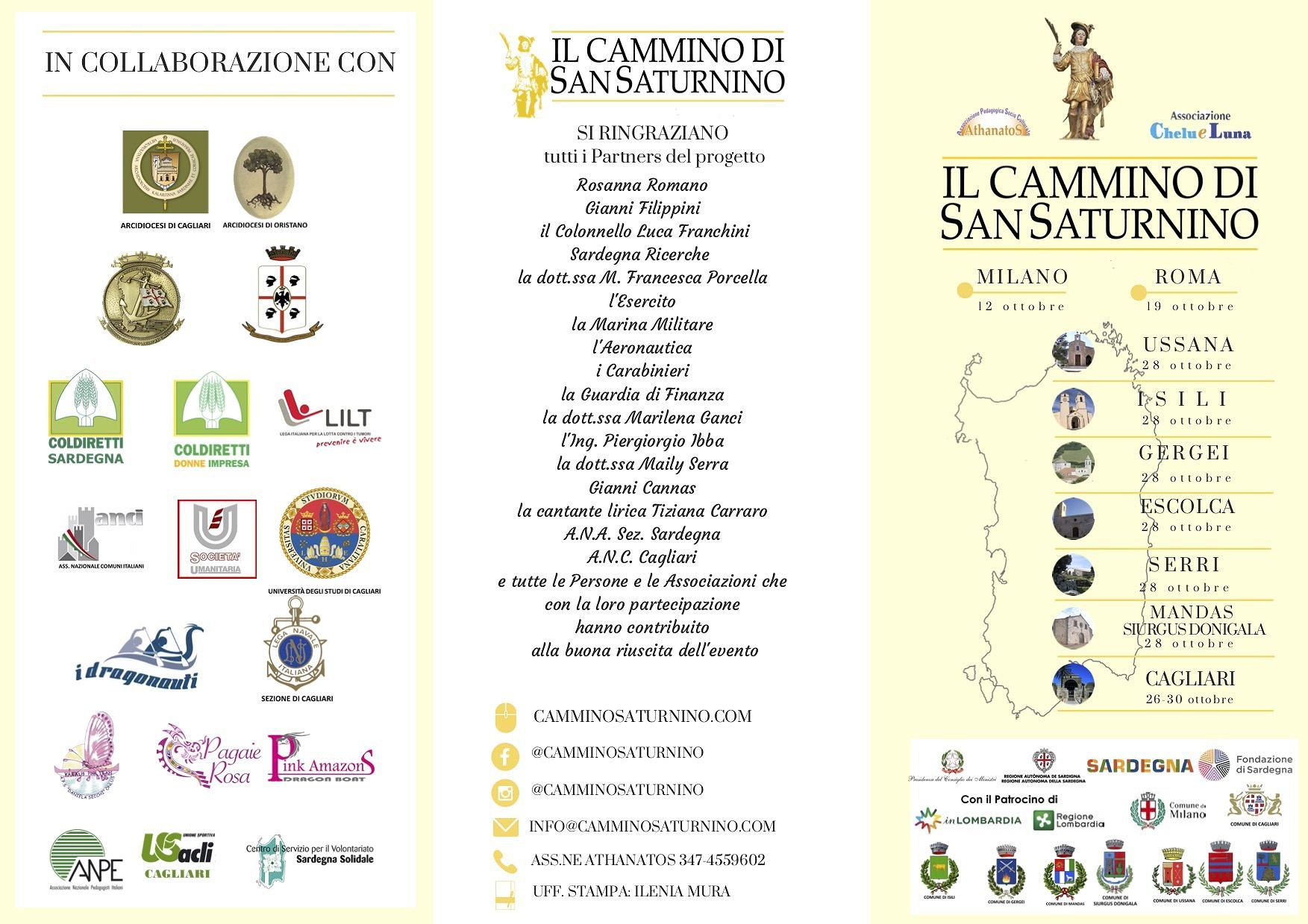In cammino con San Saturnino: da Isili, Gergei e Cagliari alla via Francigena