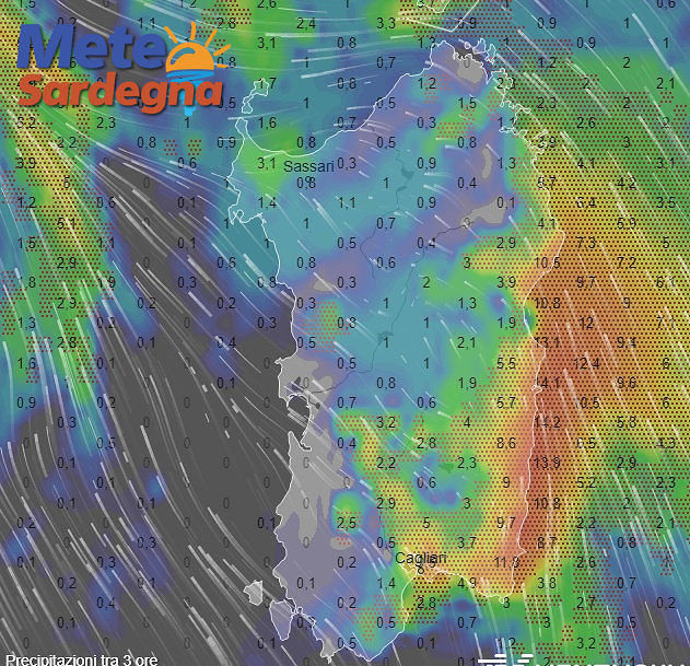 Meteo in Sardegna in rapido e forte peggioramento dalla metà di questa settimana: ecco le previsioni