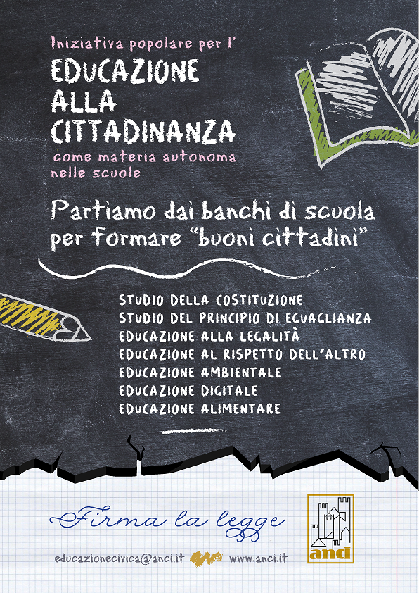 A Cagliari una raccolta firme per l’introduzione a scuola dell’educazione alla cittadinanza