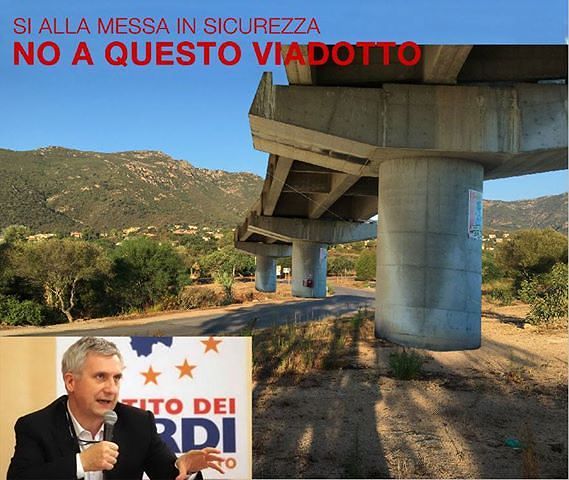 “Paolo Maninchedda e il Partito dei Sardi insistono sul ponte horror a Poggio dei Pini: la colata di cemento nata a Macomer…”