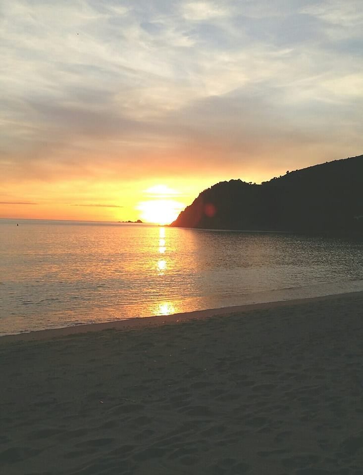 Sardegna magica a Santo Stefano: il meraviglioso tramonto nella spiaggia di Campus a Villasimius