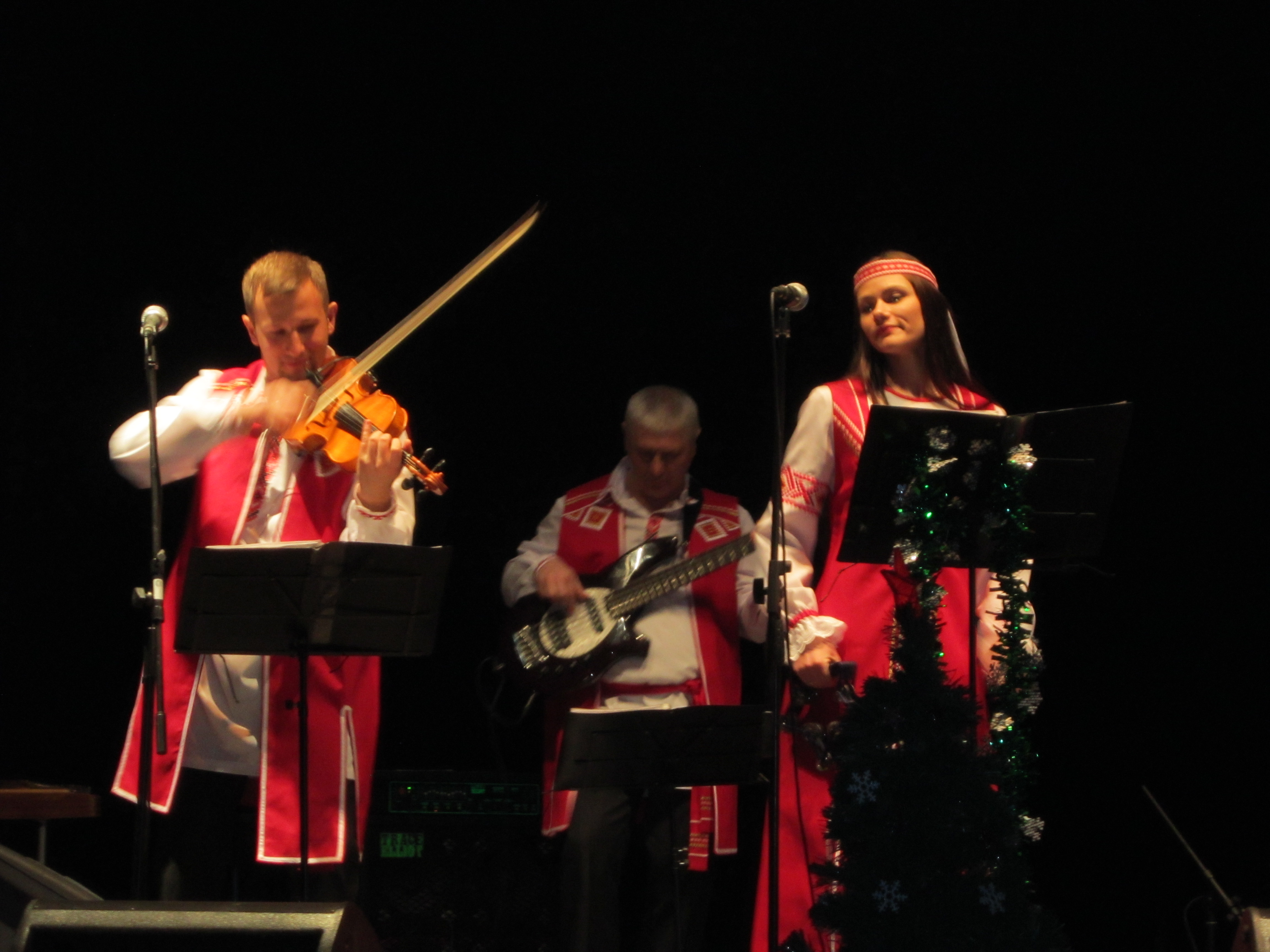 La Sardegna applaude il gruppo “Music Kvatro” della Bielorussia per celebrare il Capodanno ortodosso