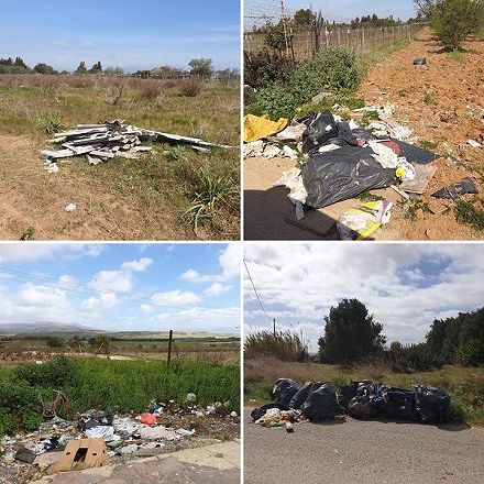 “In tutto il mondo si sciopera per i cambiamenti climatici, ecco le discariche a Selargius”
