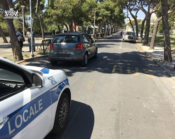 Cagliari, ancora un pedone investito: questa volta di giorno, in viale Buoncammino