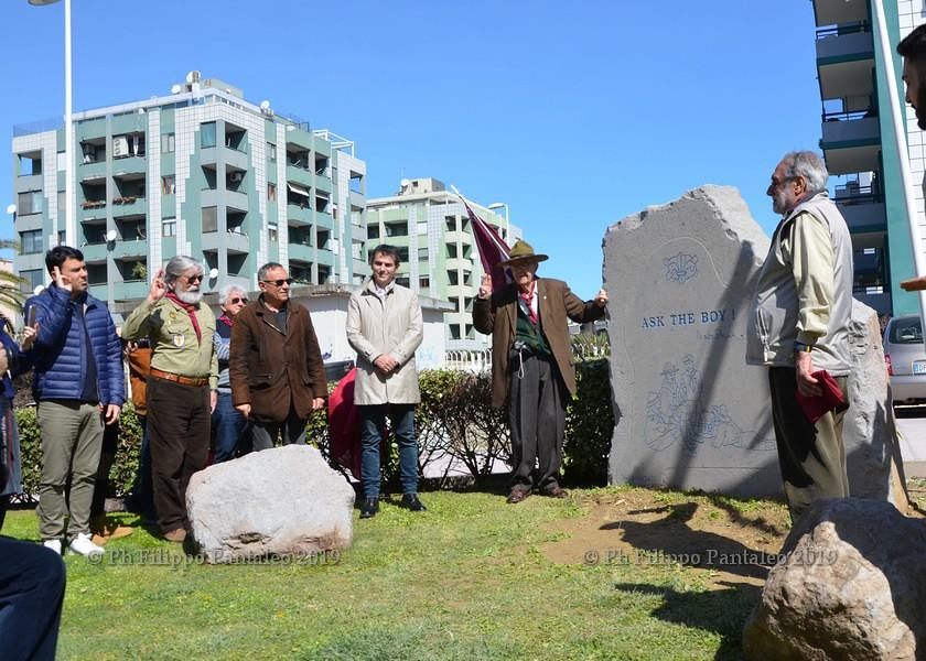 C’è una nuova piazza a Cagliari: inaugurata oggi nel nome di Baden Powell, fondatore degli scout