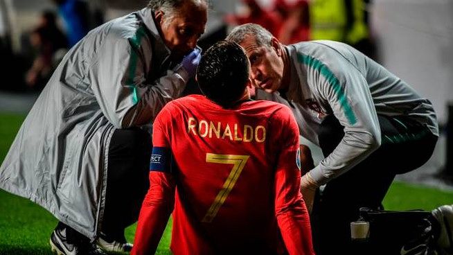  Cristiano Ronaldo, lesione ai flessori della coscia: salta Cagliari-Juventus