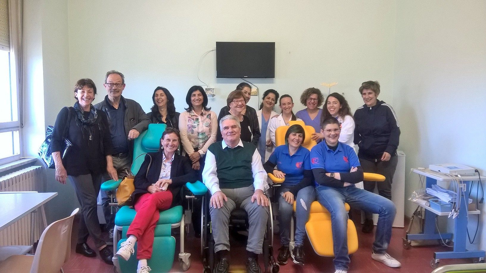 Quattro poltrone per i trentaquattro pazienti talassemici dell’ospedale di San Gavino 
