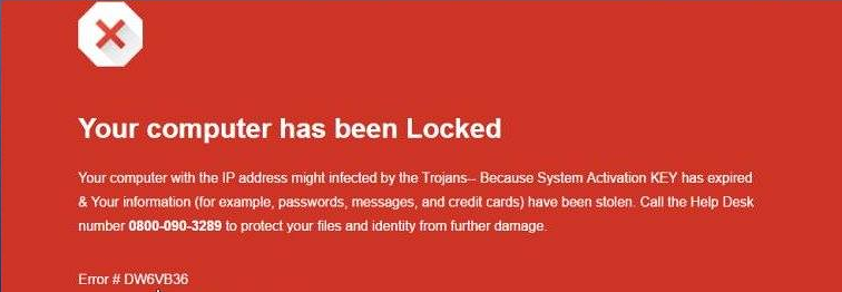 “Security warning: il tuo computer è stato bloccato”, occhio alla truffa che sta infettando i nostri pc