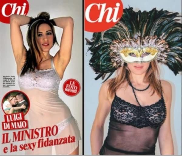 Le foto sexy di Virginia Saba, la bellissima fidanzata cagliaritana di Luigi di Maio in vetrina su “Chi”