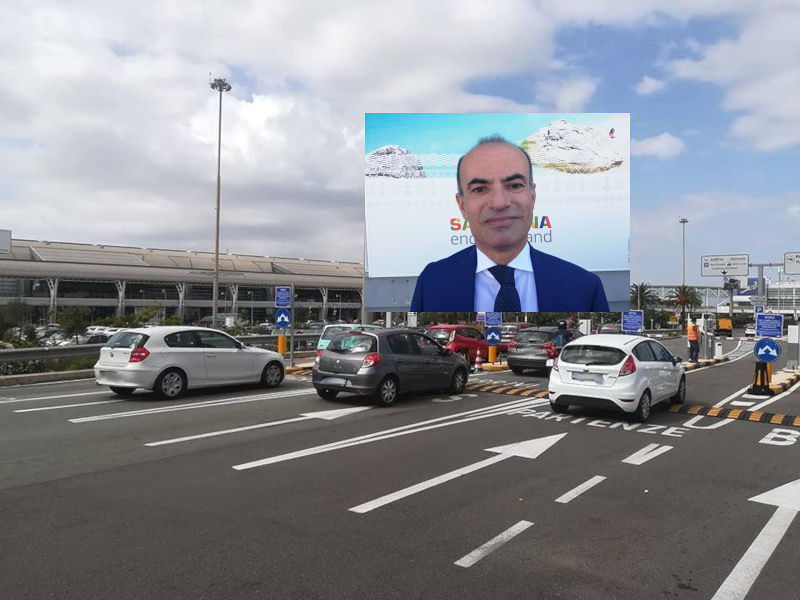Elmas, in arrivo multe salatissime per chi non paga la sosta all’aeroporto: 80 euro