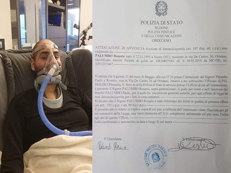 Paolo Palumbo si difende dopo gli attacchi: “La mia unica colpa? Voler guarire dalla Sla”