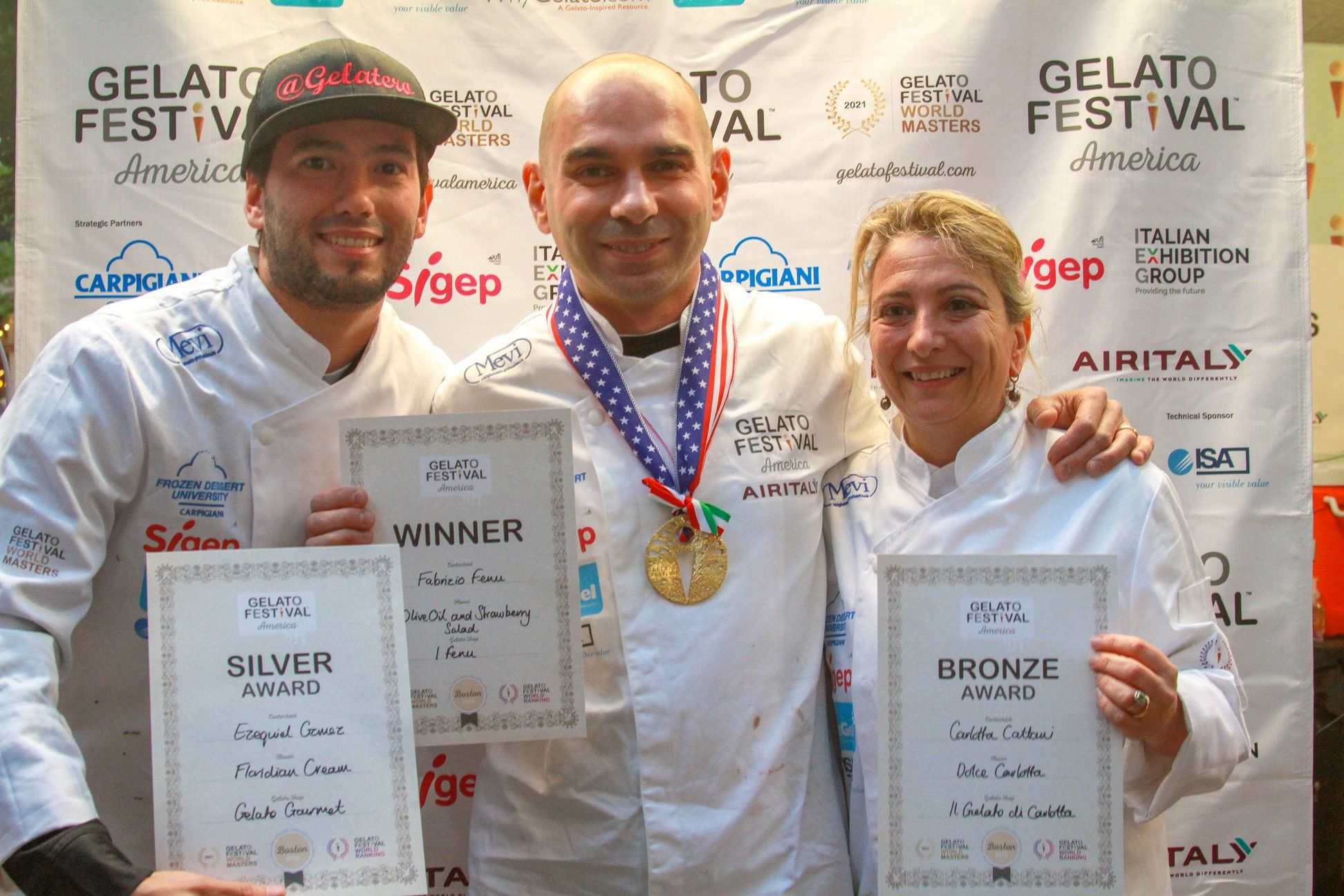 Il gelato cagliaritano “bio” all’olio stravince a Boston: ecco i gusti vincenti di Fenu in America