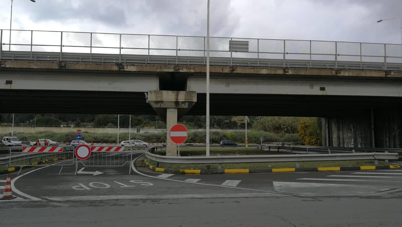 Cagliari, lavori al ponte dell’Asse Mediano: cambia il traffico in via dei Conversi