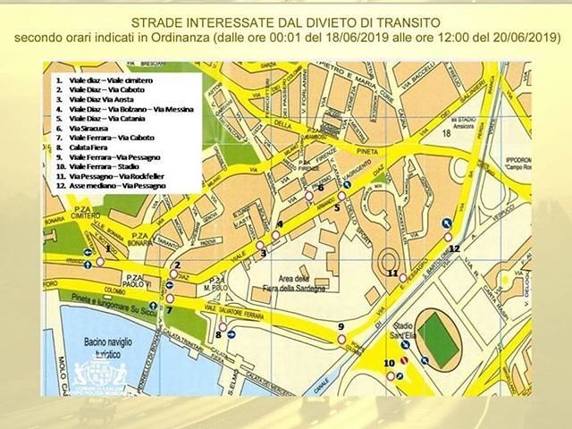 Vasco Rossi a Cagliari, strade chiuse per due giorni e divieti di sosta: rivoluzione del traffico
