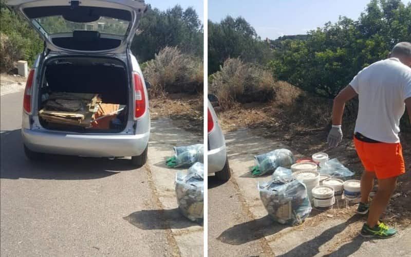 Discarica abusiva a Costa Rei, la “lezione” del turista romano ai sardi: “Dobbiamo pensarci noi continentali a ripulire?”
