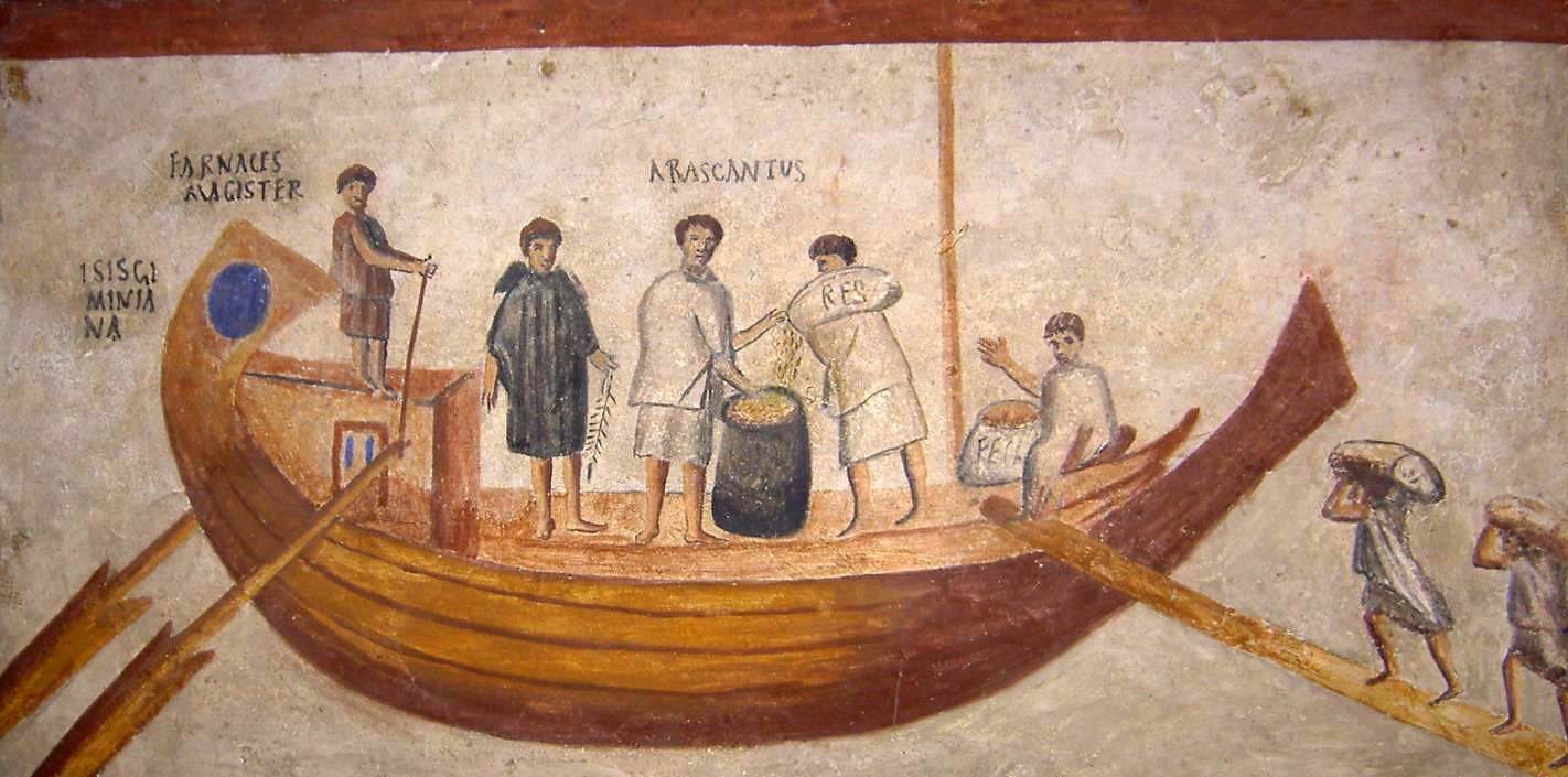 I traffici commerciali nel Mediterraneo occidentale