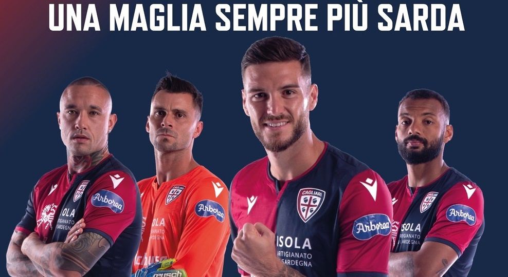 Arborea nuovo sponsor del Cagliari: “La maglia più sarda di sempre”