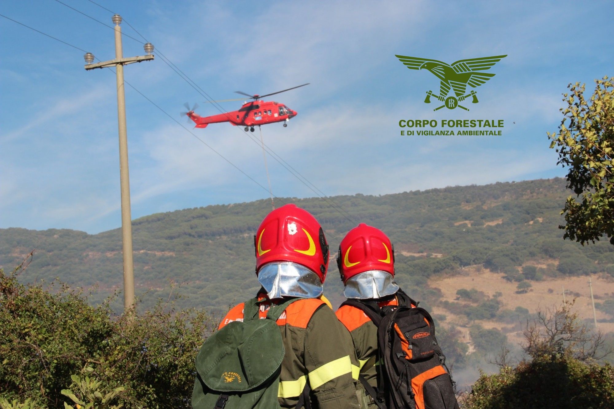 Vasto incendio ad Abbasanta, bruciano le campagne di Losa