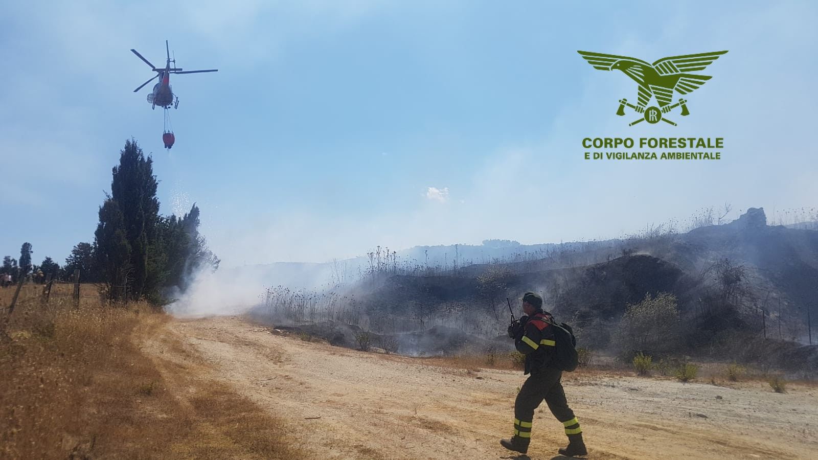 La Sardegna brucia anche a settembre, vasto incendio a Villamar