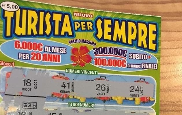 La Dea bendata bacia un pensionato a San Gavino: gratta e vinci da 300 mila euro