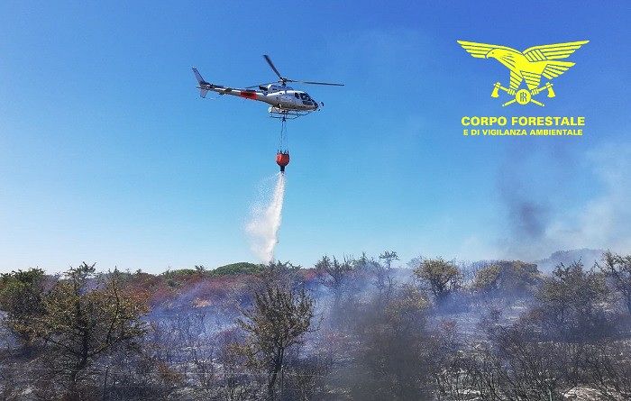 Non si ferma la piaga degli incendi: fiamme a Ussana, Burgos e Sindia