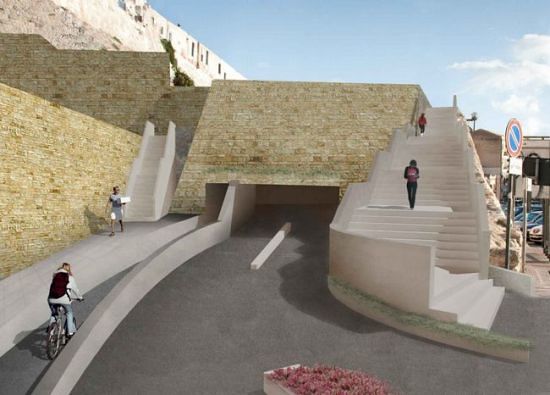 Cagliari, parcheggio multipiano interrato sotto le mura di Castello: la giunta Truzzu ci prova