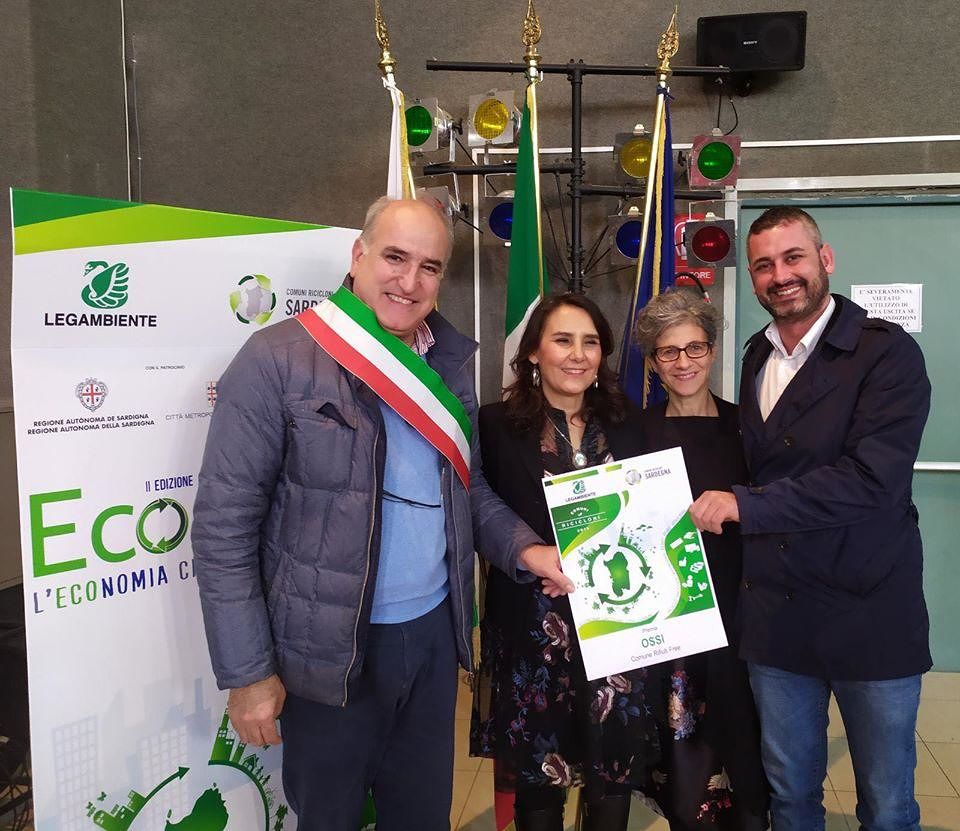 Rifiuti urbani, il comune di Ossi è tra i più virtuosi
