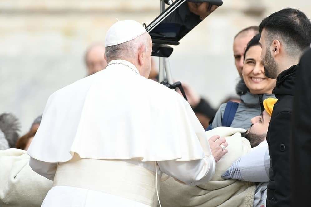 Paolo Palumbo incontra Papa Francesco: “Impossibile descrivere la gioia”