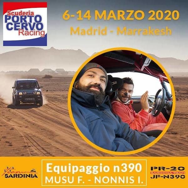 La Porto Cervo Racing al via del Panda Raid con l’equipaggio Musu-Nonnis